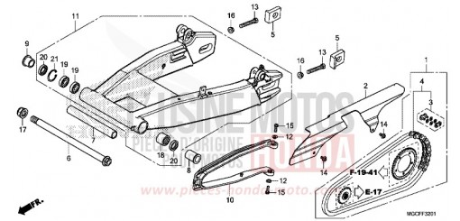 SCHWINGE (CB1100NA/NAD) CB1100NAK de 2019